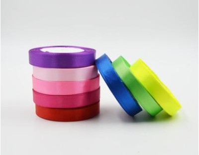 ZJ  單面彩色絲帶  緞帶彩帶 正面照